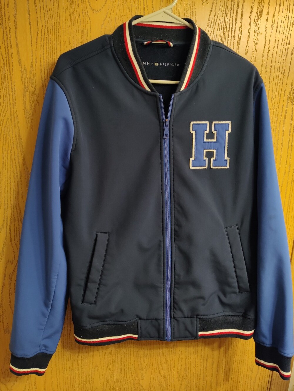 Tommy Hilfiger Navy & Blue Varsity Jacket